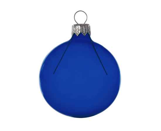 Стеклянный шар на елку Fairy tale, 6 см, 213022, Цвет: голубой