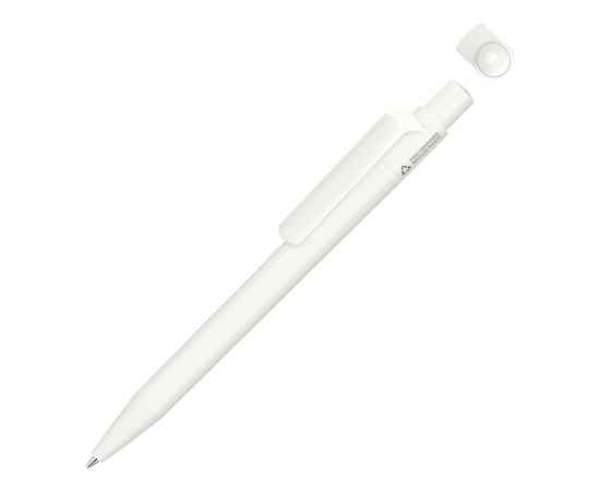 Ручка шариковая из переработанного пластика с матовым покрытием On Top Recy, 188027.06, Цвет: белый