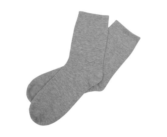 Носки однотонные Socks мужские, 41-44, 790896.29, Цвет: серый меланж, Размер: 41-44