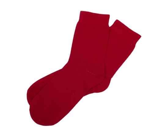 Носки однотонные Socks мужские, 41-44, 790825.29, Цвет: красный, Размер: 41-44