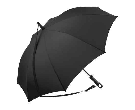 Зонт-трость Loop с плечевым ремнем, 100008, Цвет: черный