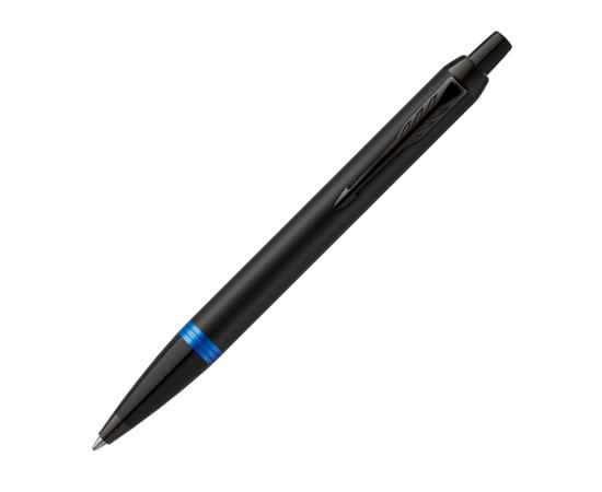 Ручка шариковая Parker IM Vibrant Rings Flame Blue, 2172941, Цвет: черный,синий