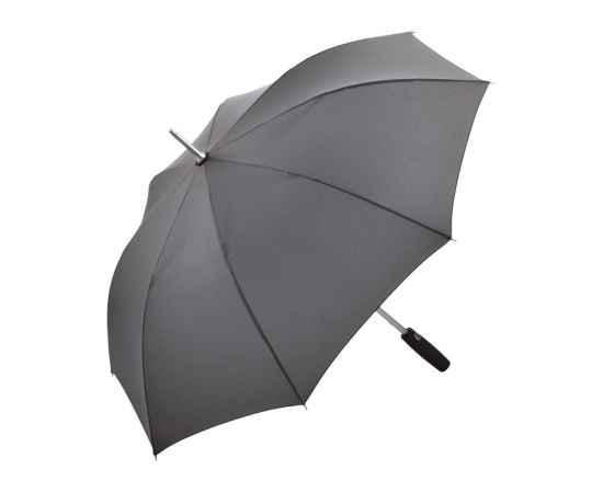 Зонт-трость Alu с деталями из прочного алюминия, 100070, Цвет: серый