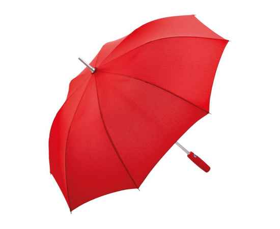 Зонт-трость Alu с деталями из прочного алюминия, 100072, Цвет: красный