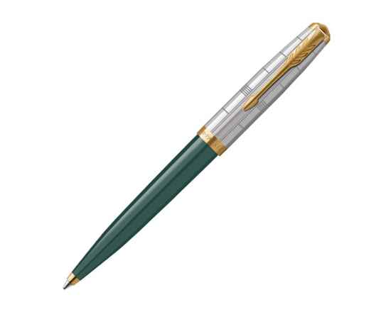Ручка шариковая Parker 51 Premium, 2169076, Цвет: золотистый,зеленый,серебристый