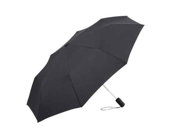 Зонт складной Asset полуавтомат, 100061, Цвет: черный