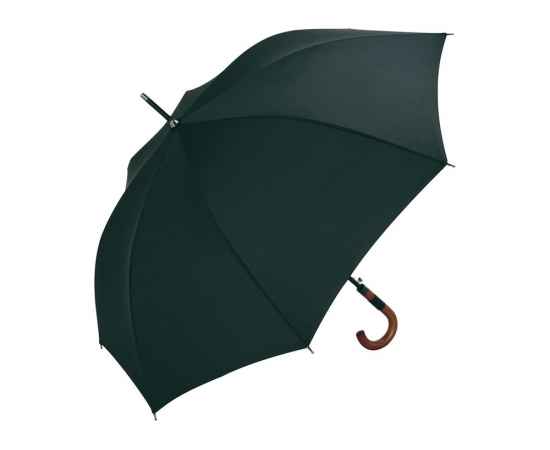Зонт-трость Fop с деревянной ручкой, 100038, Цвет: черный