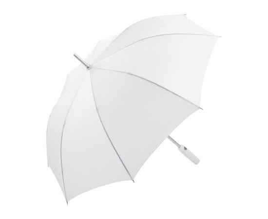 Зонт-трость Alu с деталями из прочного алюминия, 100073, Цвет: белый