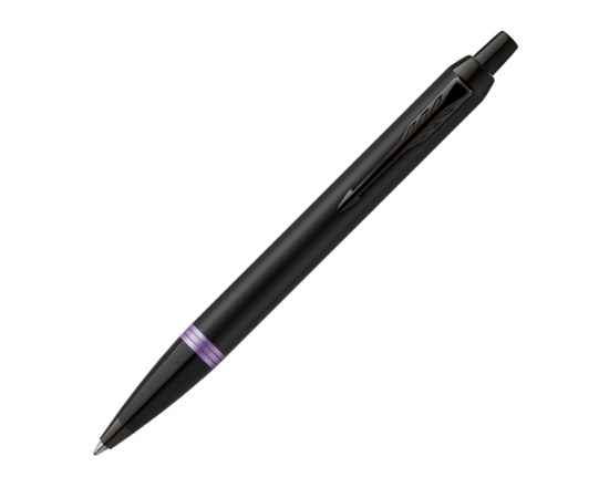 Ручка шариковая Parker IM Vibrant Rings Flame Amethyst Purple, 2172951, Цвет: черный,фиолетовый
