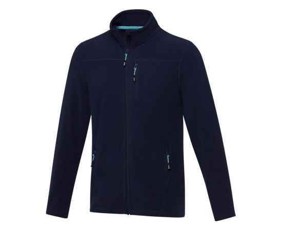 Куртка флисовая Amber мужская из переработанных материалов, XS, 3752955XS, Цвет: темно-синий, Размер: XS