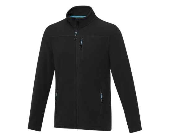 Куртка флисовая Amber мужская из переработанных материалов, XS, 3752990XS, Цвет: черный, Размер: XS