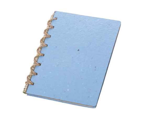 Блокнот А6 с бумажным карандашом и семенами цветов микс, 220202, Цвет: синий