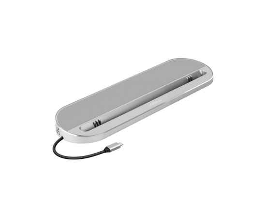 595331 Хаб USB Type-C 3.0 для ноутбуков Falcon, Цвет: серый