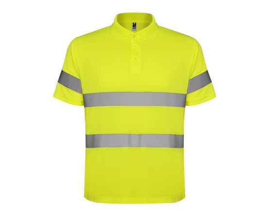 Рубашка поло со светоотражающими полосами Polaris, мужская, S, 9302HV221S, Цвет: неоновый желтый, Размер: S