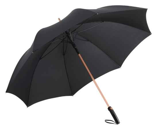 Зонт-трость Alugolf, 100081, Цвет: черный,медный