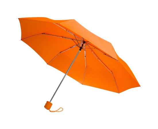 Зонт складной Unit Basic, оранжевый, Цвет: оранжевый, Размер: длина 56 см, изображение 2