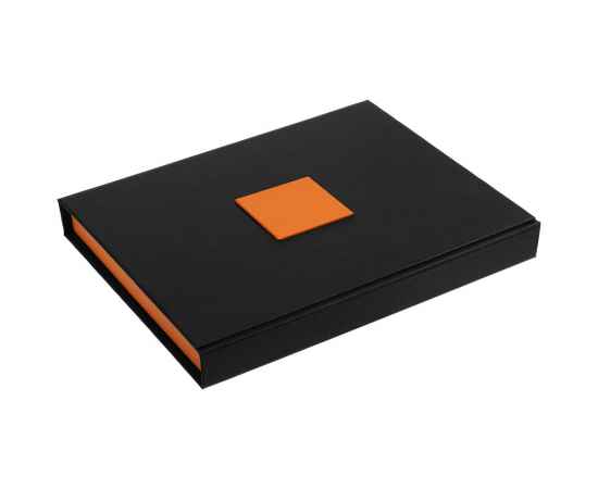 Коробка под набор Plus, черная с оранжевым, Цвет: черный, оранжевый