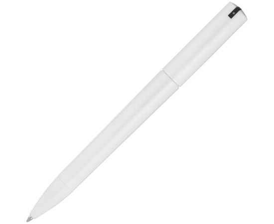 Ручка шариковая Split White Neon, белая с черным, Цвет: черный, Размер: 14х1, изображение 4