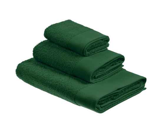 Полотенце Odelle ver.1, малое, зеленое, Цвет: зеленый, Размер: 35х70 см, изображение 5
