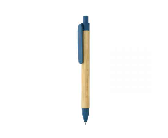 Ручка с корпусом из переработанной бумаги FSC®, Синий, Цвет: синий,, Размер: , высота 13,9 см., диаметр 1,1 см.