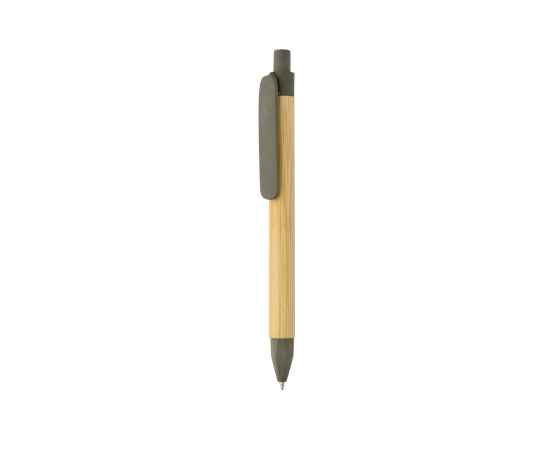 Ручка с корпусом из переработанной бумаги FSC®, Зеленый, Цвет: зеленый,, Размер: , высота 13,9 см., диаметр 1,1 см.