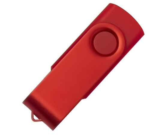 USB flash-карта DOT (16Гб), красный, 5,8х2х1,1см, пластик, металл, Цвет: красный