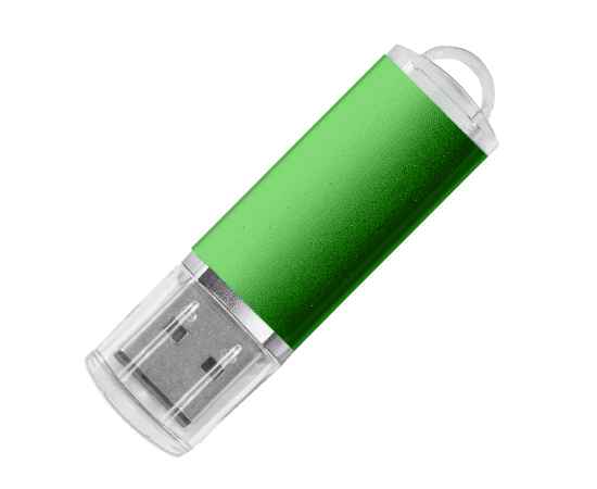 USB flash-карта 'Assorti' (16Гб), зеленая, 5,8х1,7х0,8 см, металл, Цвет: зеленый