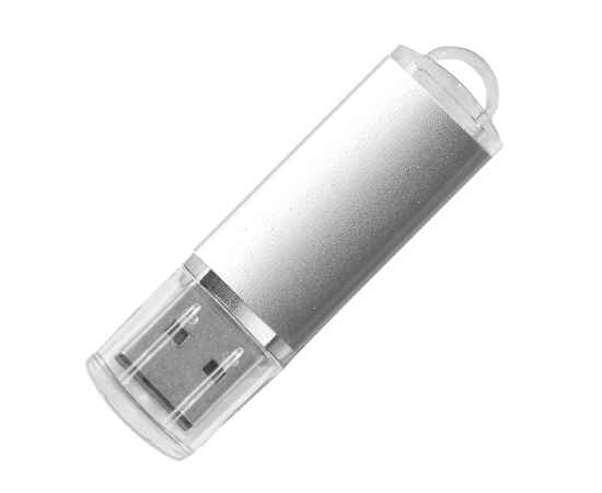 USB flash-карта ASSORTI (32Гб), серебристая, 5,8х1,7х0,8, металл, Цвет: серебристый