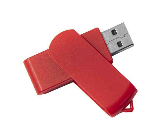 USB flash-карта SWING (16Гб), красный, 6,0х1,8х1,1 см, пластик, Цвет: красный