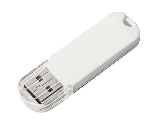 USB flash-карта UNIVERSAL (8Гб), белая, 5,8х1,7х0,6 см, пластик