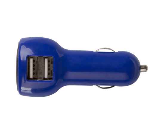 Автомобильное зарядное устройство с подсветкой Logocharger, синее, Цвет: синий, Размер: 7х3х2, изображение 3