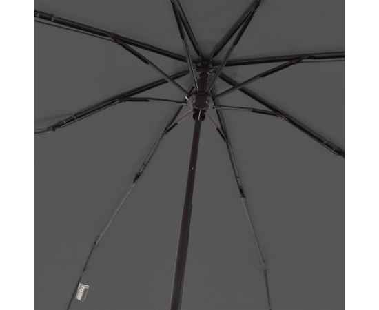 Зонт складной Mini Hit Dry-Set, серый, Цвет: серый, Размер: длина 56 см, изображение 2