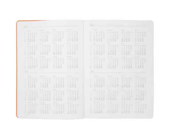 Ежедневник Covert, датированный, оранжевый, Цвет: оранжевый, изображение 4