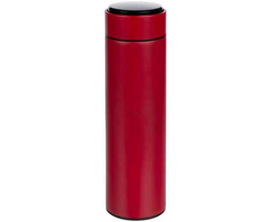 Смарт-бутылка с заменяемой батарейкой Long Therm, красная, Цвет: красный, Объем: 500