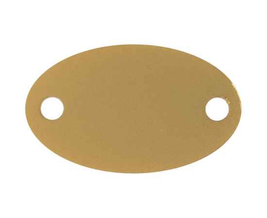 Шильдик металлический Alfa Oval, золотистый, Цвет: золотистый