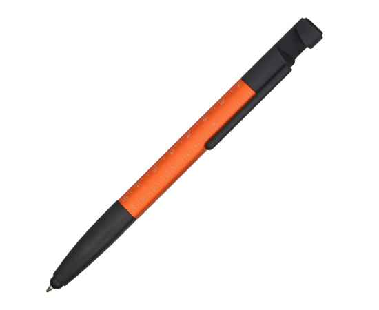 71530.13 Ручка-стилус металлическая шариковая Multy, Цвет: оранжевый