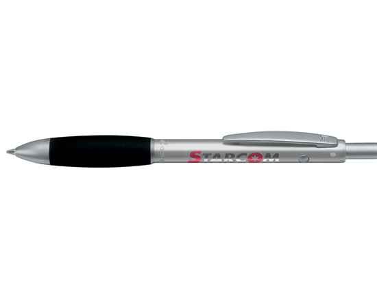 2790 2-Action-Pen серебрист. с мягк. манжетой, Цвет: серебро