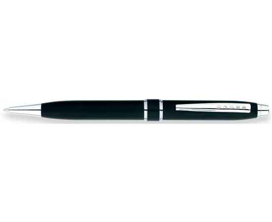 Шариковая ручка Cross Stratford. Цвет - черный матовый.