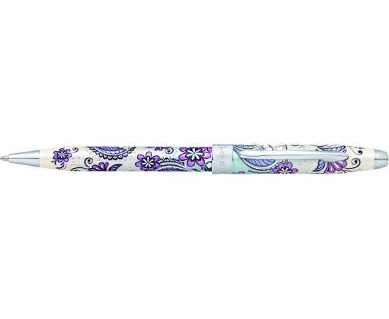 Шариковая ручка Cross Botanica. Цвет - 'Сиреневая Орхидея'.