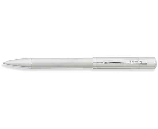 Шариковая ручка FranklinCovey Greenwich. Цвет - хромовый матовый.