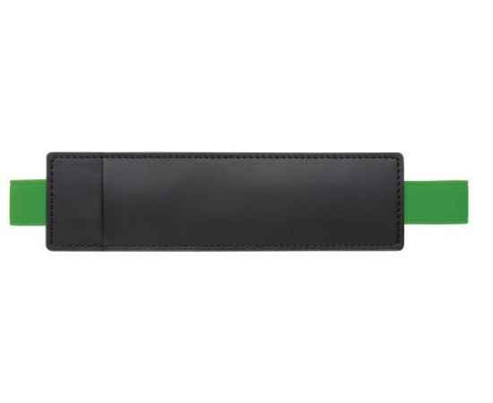 NB04 Футляр-карман для ручки HOLDER Soft черный/зеленый 347, Цвет: черный/зеленый