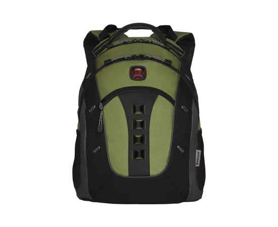 Рюкзак WENGER 16', зеленый, полиэстер, 38 x 25 x 49 см, 27 л