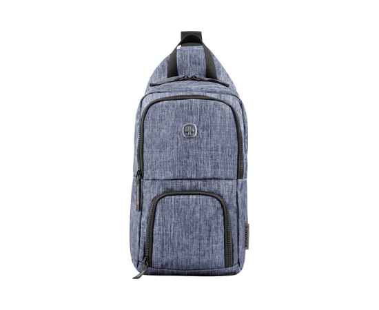 Рюкзак WENGER с одним плечевым ремнем, синий, полиэстер, 19 х 12 х 33 см, 8 л