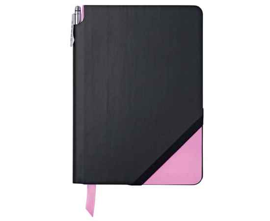 Записная книжка Cross Jot Zone, A5, 160 страниц в линейку, ручка в комплекте. Цвет - черно-розо