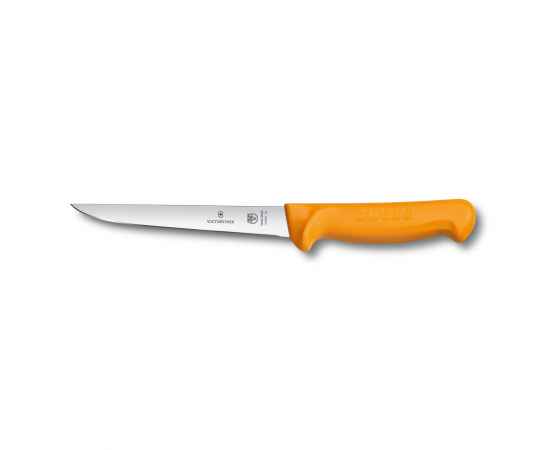 Нож обвалочный VICTORINOX Swibo с прямым лезвием 18 см, жёлтый