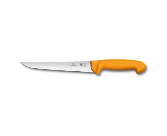 Нож жиловочный VICTORINOX Swibo с прямым лезвием 22 см, жёлтый
