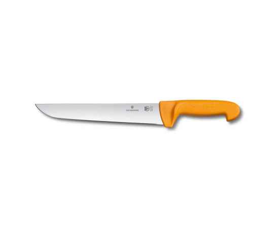 Нож мясника / нож для забоя VICTORINOX Swibo с лезвием 26 см, жёлтый