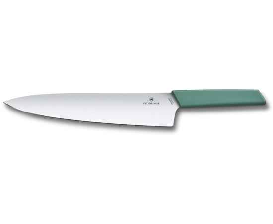 Нож разделочный VICTORINOX Swiss Modern, 25 см, сталь / синтетический материал, шалфейный