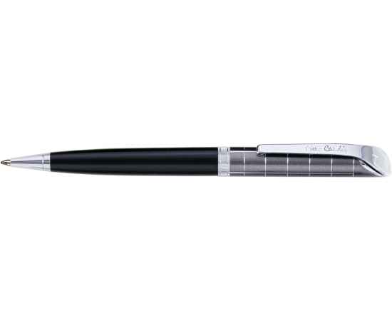 Ручка шариковая Pierre Cardin GAMME. Цвет - черный и серый. Упаковка Е или Е-1.