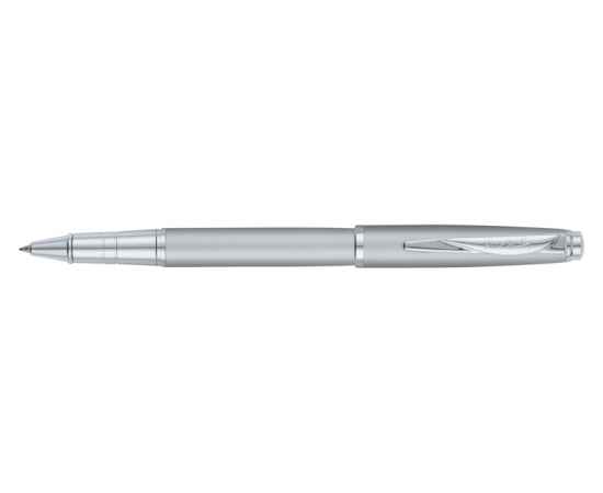 Ручка-роллер Pierre Cardin GAMME Classic. Цвет - серебристый матовый. Упаковка Е.